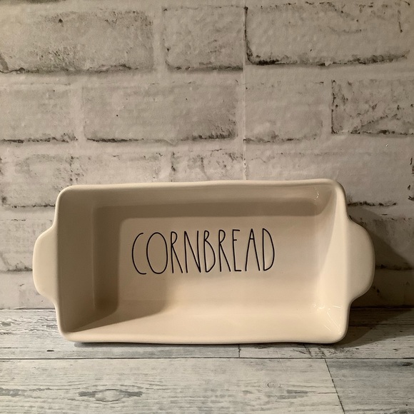 Rae Dunn Ceramic Cornbread Loaf Pan - Picture 1 of 5